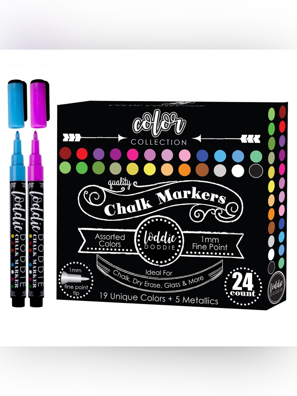 NWT - Liquid Chalk Markers (24-Pack)